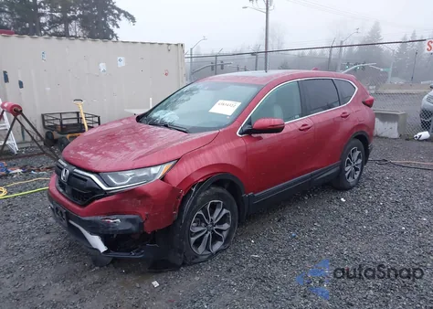 2021 Honda Cr-V Awd Ex-L from USA, damaged, VIN 2HKRW2H81MH665459